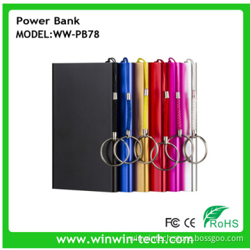 4000 mAh Power Bank Charger with Key Chain